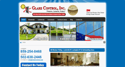 Desktop Screenshot of glarecontrol.com